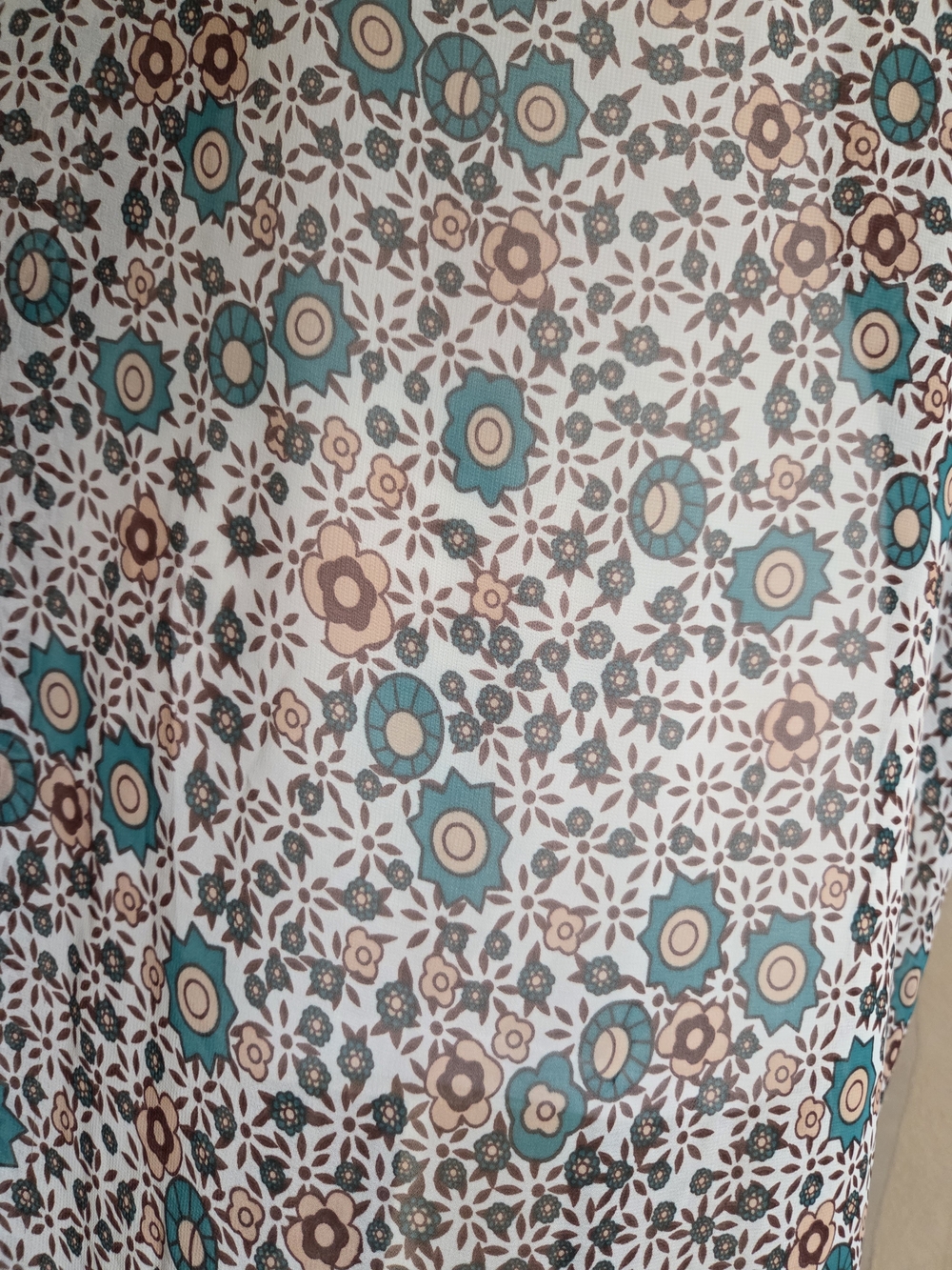 Boho Floral Long Kimono - Picture 5 of 9